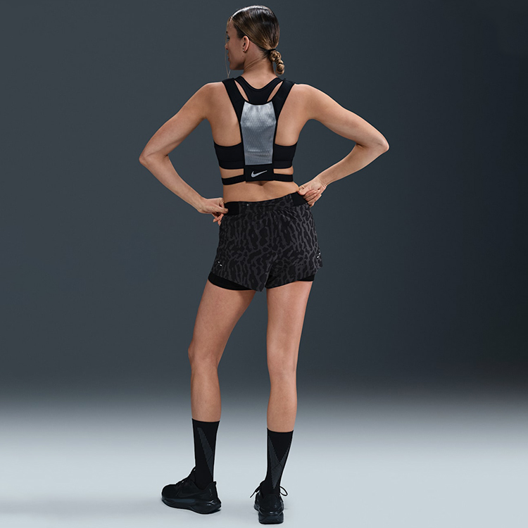 Шорты Nike W NK SWFT NVLT DF MR 2N1 3 SH M Черный Женский photo 7