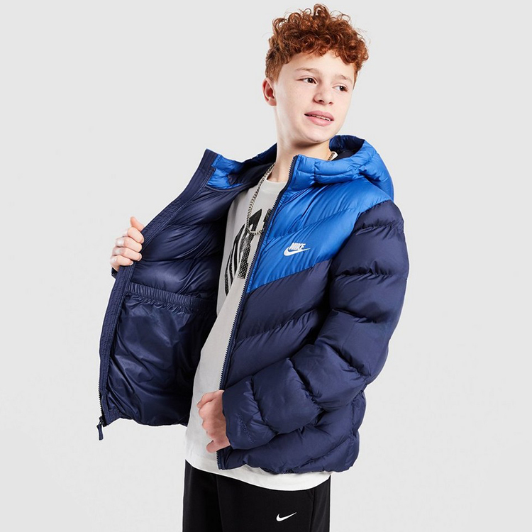 Scurta Nike K NSW TF ADP PUFFER COLORBLOCK L Albastru Unisex photo 6