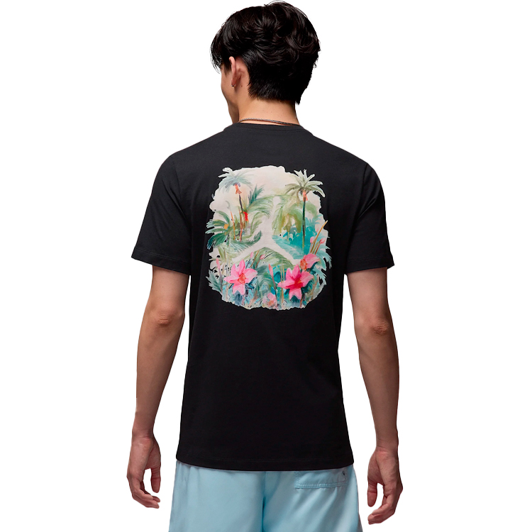 Tricou bărbătesc Nike M J FLT ESS GFX JM SS CREW XL Negru photo 5