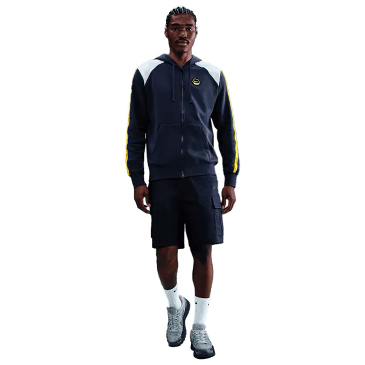 Hanorac pt bărbați Nike M NSW CS HOODY FLC BB S Albastru photo 6