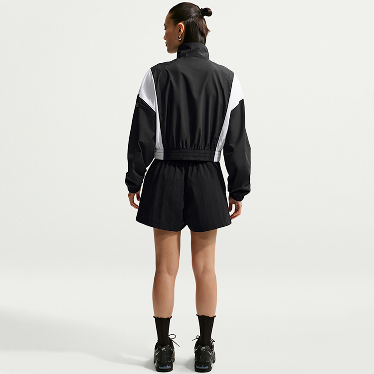 Jacheta Nike W NSW CLSSC WVN REMIX LTWT PO M Negru Femei photo 3