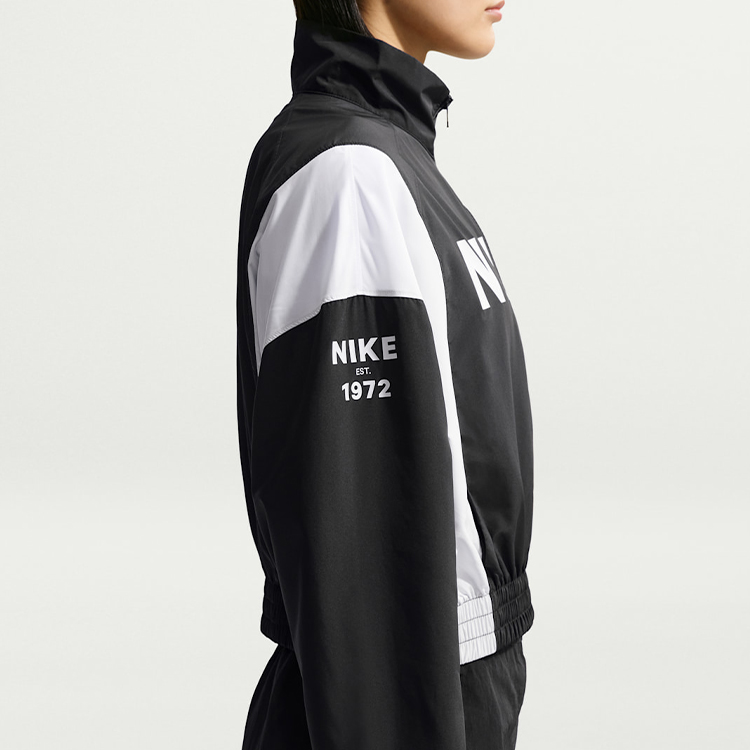 Jacheta Nike W NSW CLSSC WVN REMIX LTWT PO M Negru Femei photo 4