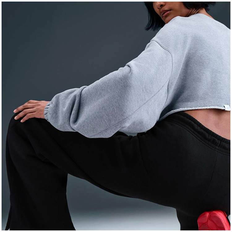 Pantaloni Nike W NSW CLASSIC+ WIDE LEG SPD S Negru Femei photo 5