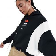 Hanorac Nike W NSW PHNX FLC REMIX OOS HDY thumbnav 2