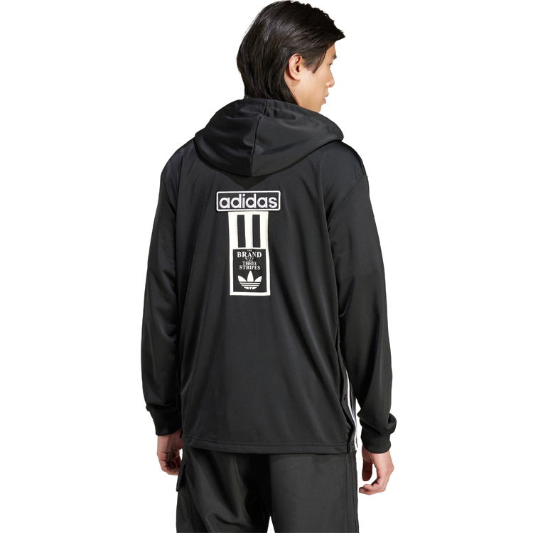 Hanorac pt bărbați Adidas ADIBREAK FZ HDY XS Negru photo 3
