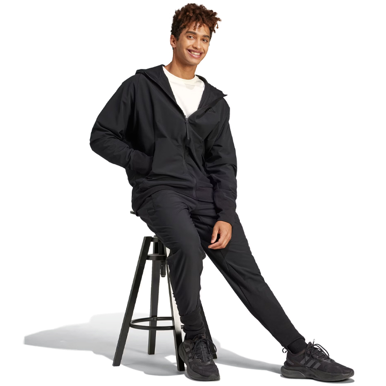 Hanorac pt bărbați Adidas M Z.N.E. WV FZ XS Negru photo 3