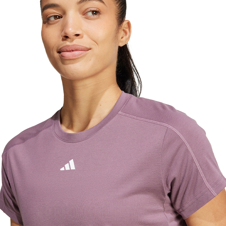 Tricou Adidas TR-ES CREW T / Femei / XXS / Liliac photo 2