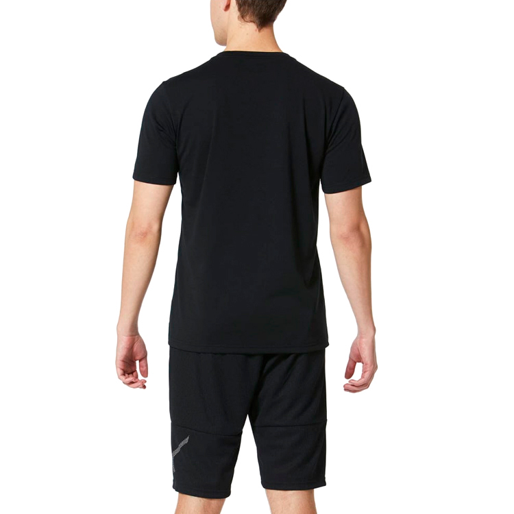 Tricou bărbătesc Mizuno Drylite Tee Mens L Negru photo 4