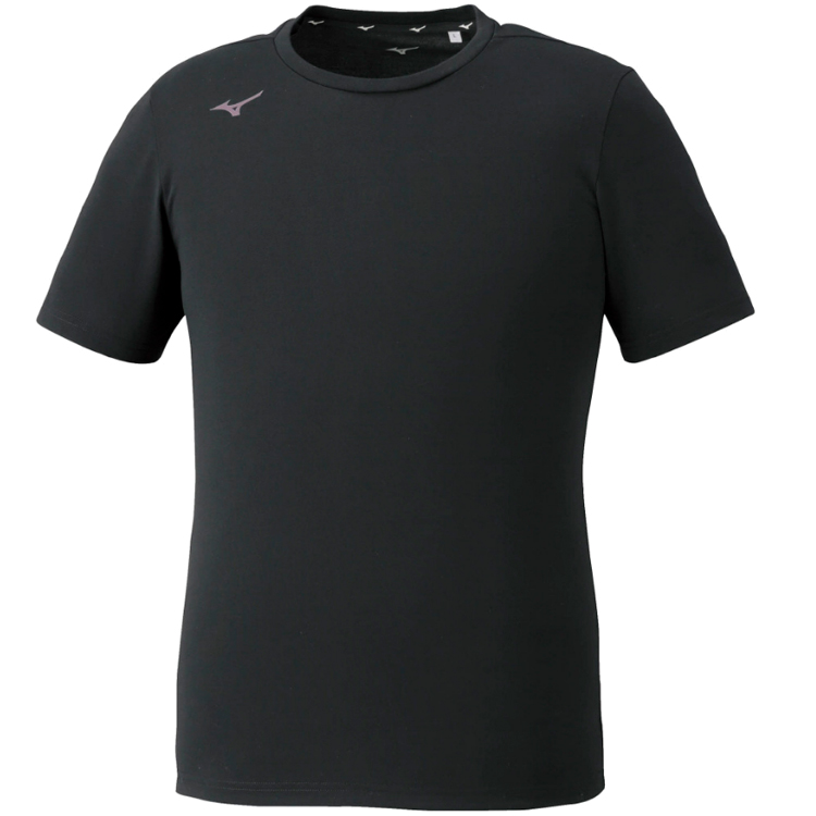Tricou bărbătesc Mizuno Drylite Tee Mens L Negru photo 5