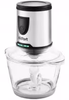 Измельчитель Kitfort KT3010, 1200 мл, 200 Вт, 1 скоростей, Серебристый