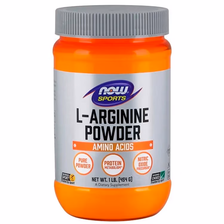 Аргинин Now Sports ARGININE POWDER PURE 1 LB 