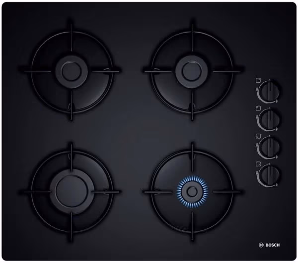 Встраиваемая  газовая панель Bosch POH6B6B10 