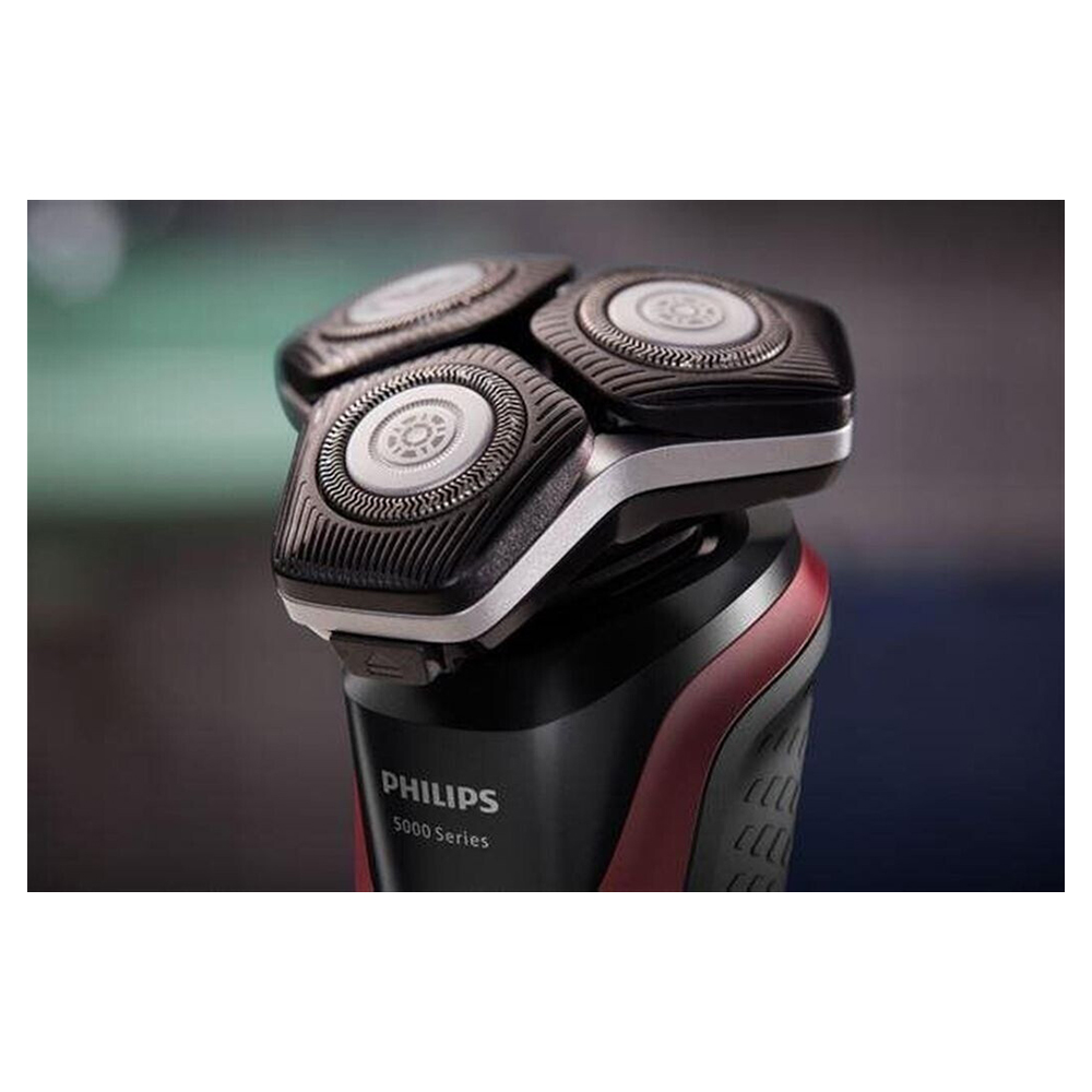 Электробритва Philips S588310 Черный с бордовым photo 6
