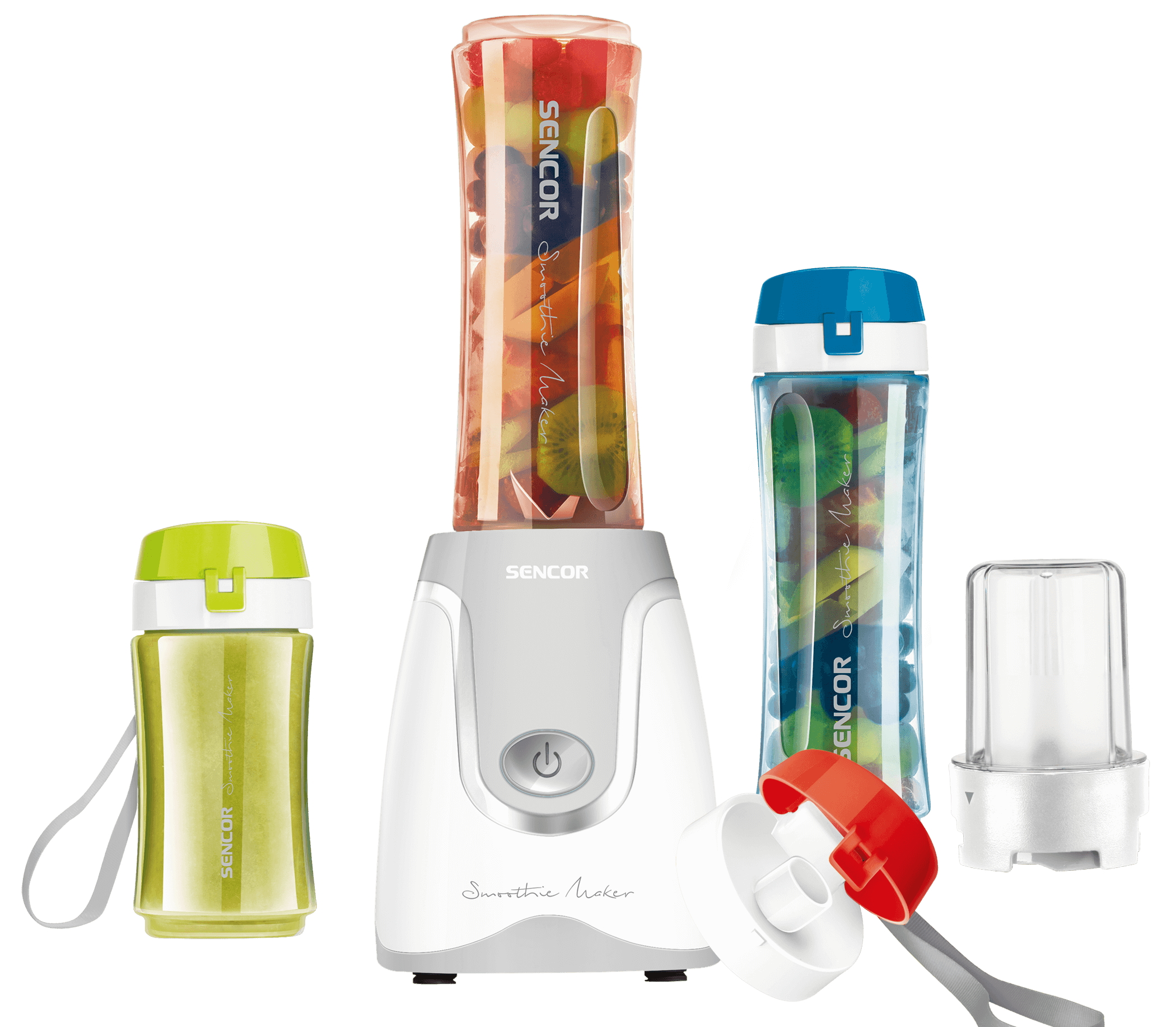 Blender pentru smoothie Sencor SBL 2310, 5 W, Alb photo 1