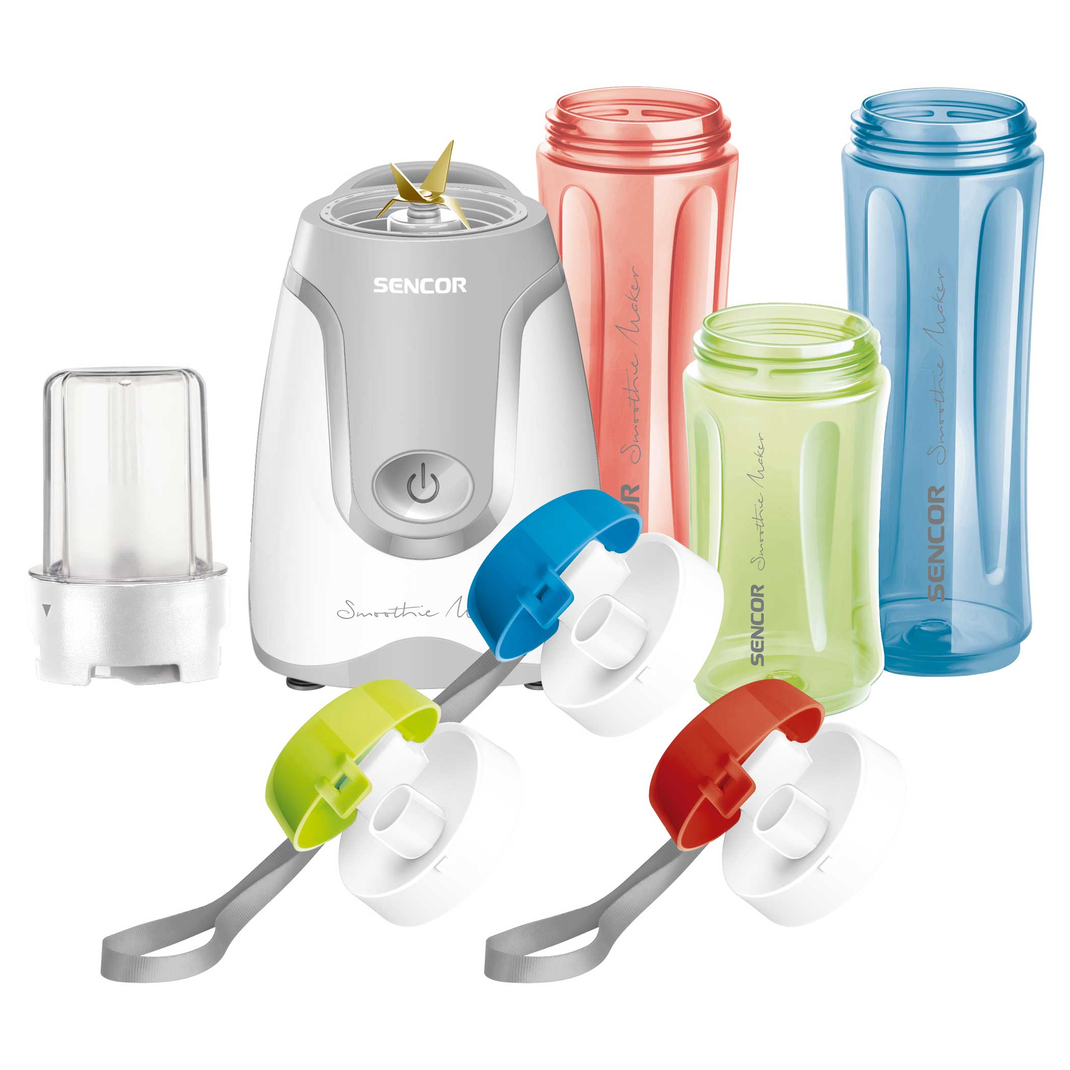 Blender pentru smoothie Sencor SBL 2310, 5 W, Alb photo 5