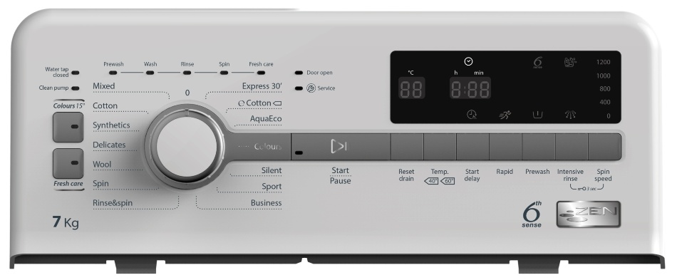 Стиральная машина Whirlpool TDLR70110 7 кг / 1000 об/мин / / Белый photo 7