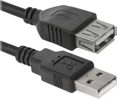 Кабель USB-A - USB-A Defender USB02-10 USB2.0 AM-AF
