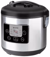 Multifierbator Vitek VT-4210, 700 W, 8 programe, Negru cu inox