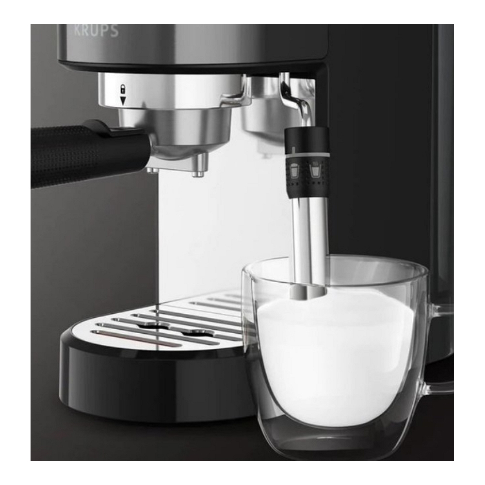 Cafetiera Krups XP444G10 / 1 l / Manuala / Macinata, pad cafea photo 5