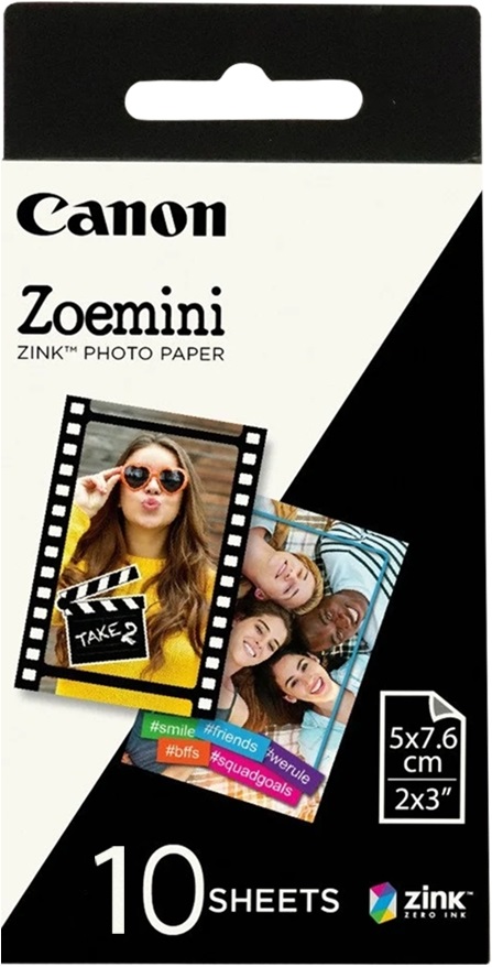 Hirtie p/u fotografie Canon Zink ZP-2030 10 sheets photo 1 Hirtie p/u fotografie Canon Zink ZP-2030 10 sheets photo 1