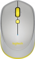 Logitech Bluetooth Mouse M535 Grey, Optical Mouse for Notebooks, Compatible with Windows/Mac OS/Chrome OS/Android, Grey/Yellow, Retail thumbnav 1