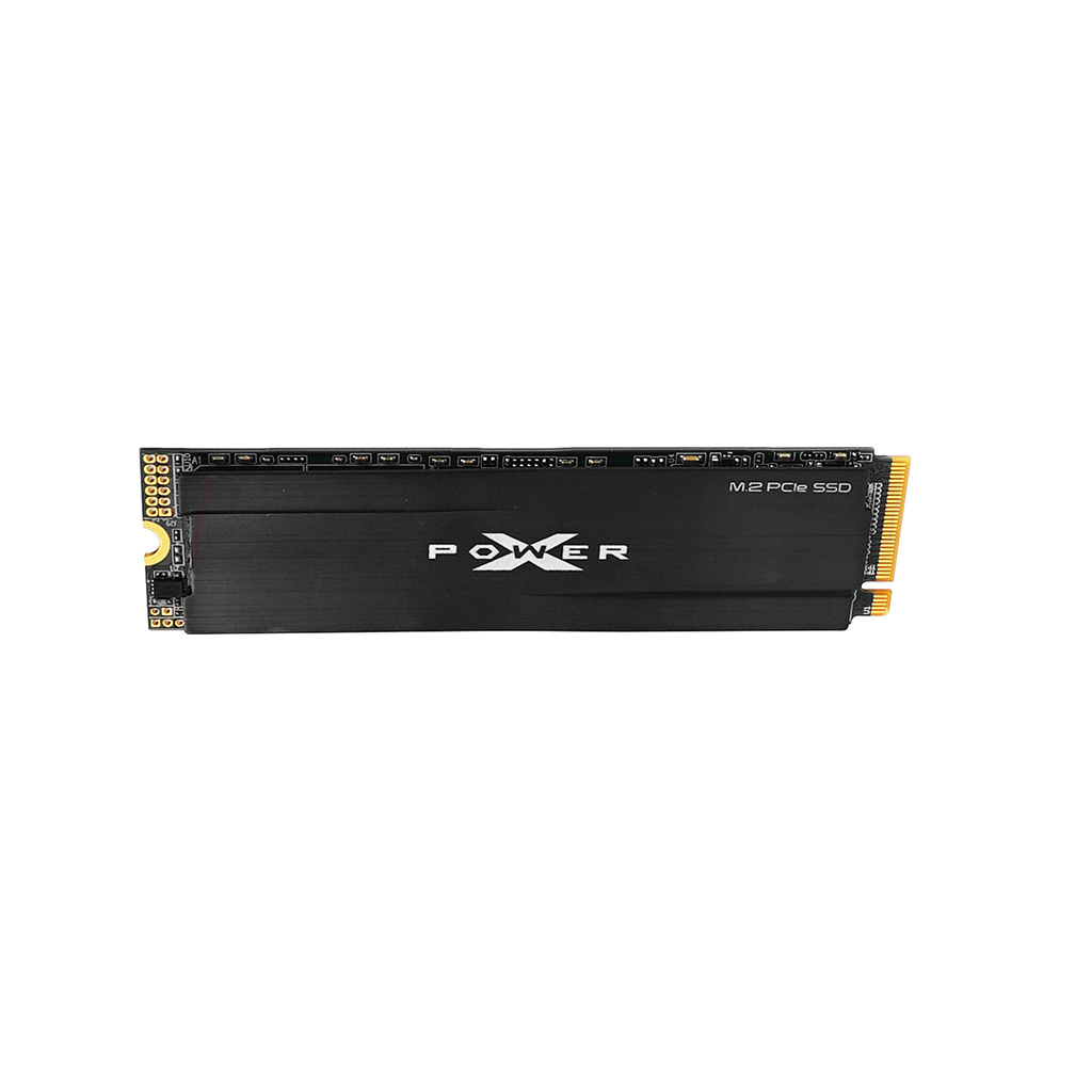 M.2 NVMe SSD 1.0TB Silicon Power XD80 w/Heatsink, Interface:PCIe3.0 x4 / NVMe1.3, M2 Type 2280 form factor, Sequential Reads 3400 MB/s / Writes 3000 MB/s, MTBF 2mln, HMB, SLC+DRAM Cache, RAID engine technology, SP Toolbox, Phison E12S, 3D NAND TLC photo 3