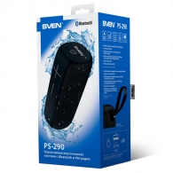 SVEN PS-290, black (20W, Waterproof (IPx6), TWS, Bluetooth, FM, USB, microSD, 3000mA*h) thumbnav 7