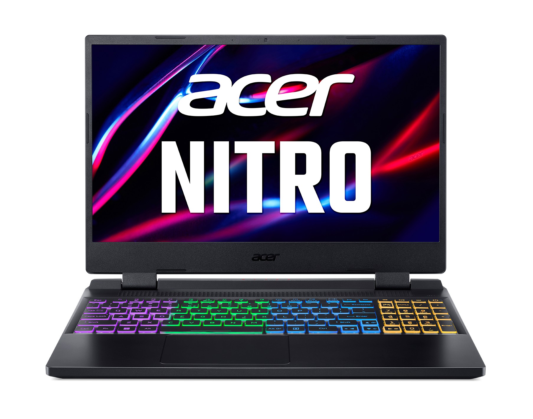 ACER Nitro AN515-58 Obsidian Black (NH.QLZEU.001) 15.6" FHD IPS 144Hz (Intel Core i7-12700H 14xCore 3.5-4.7GHz, 16GB (1x16+free slot) DDR5 RAM, 1TB PCIe NVMe SSD+HDD Kit, GeForce RTX 4050 6GB GDDR6, WiFi6-AX/BT 5.1 Killer 1650i, 4cell, HD Webcam, RU/UA, B photo 1