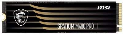 M.2 NVMe SSD MSI Spatium M480 PRO 1.0TB photo 1