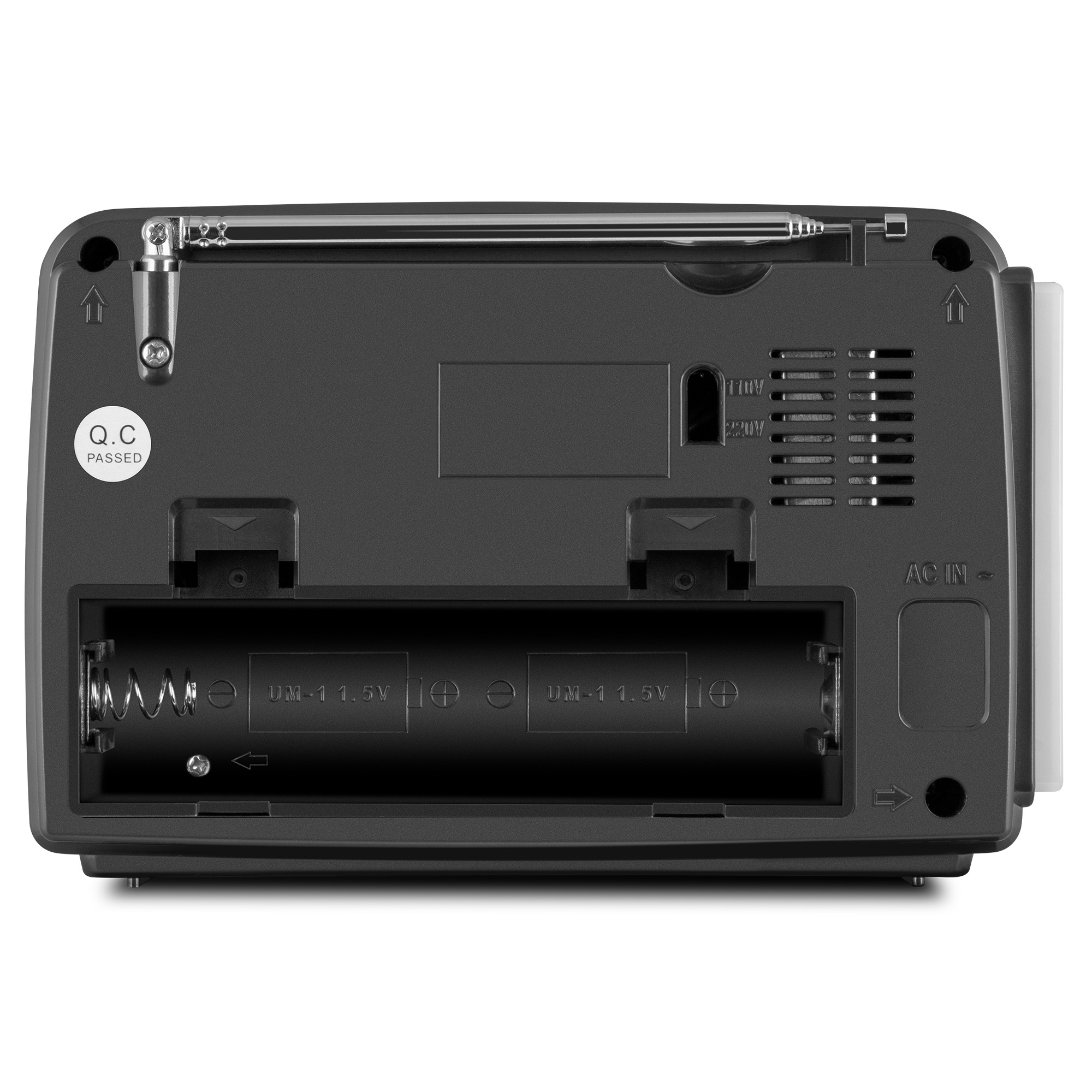 Boxa portabila SVEN SRP-150, Gray / 3W / Bluetooth / FM/AM/SW Radio / USB / microSD photo 5