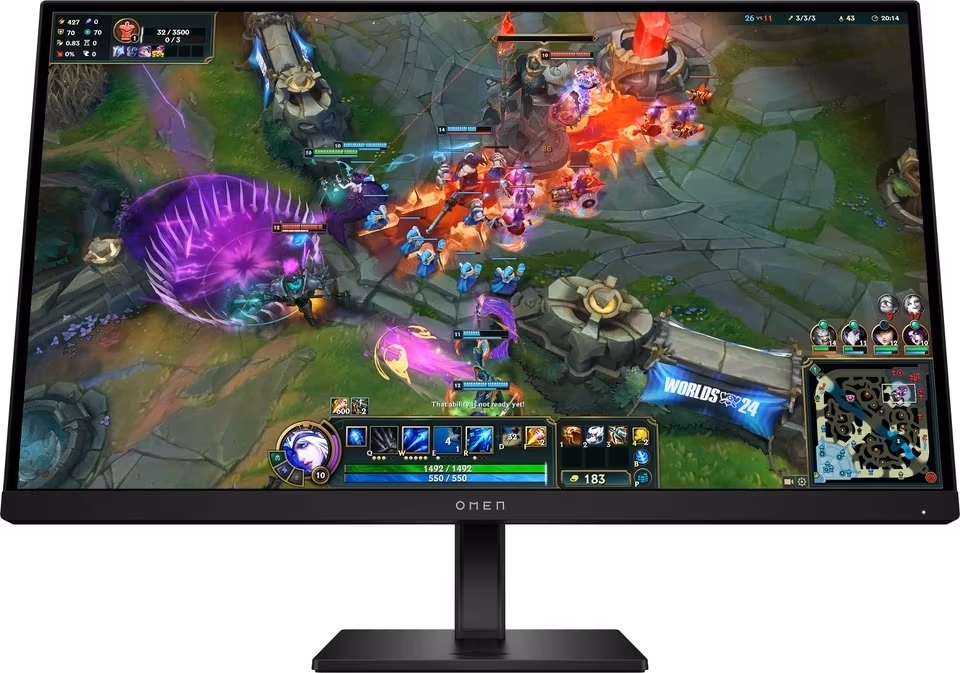 27.0” Игровой монитор HP OMEN 27qs G2 / 1ms / QHD / 280Hz / Black