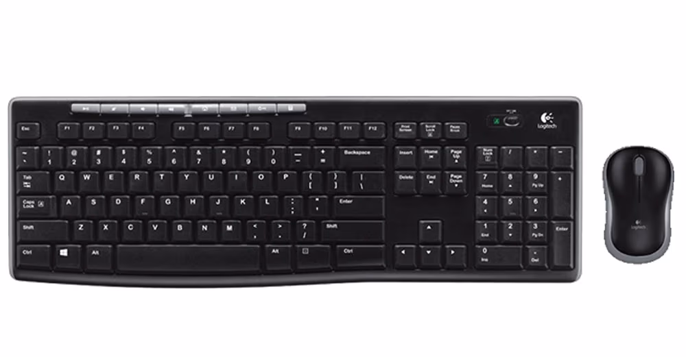Беспроводная Клавиатура и мышка Logitech Combo MK270 / USB 