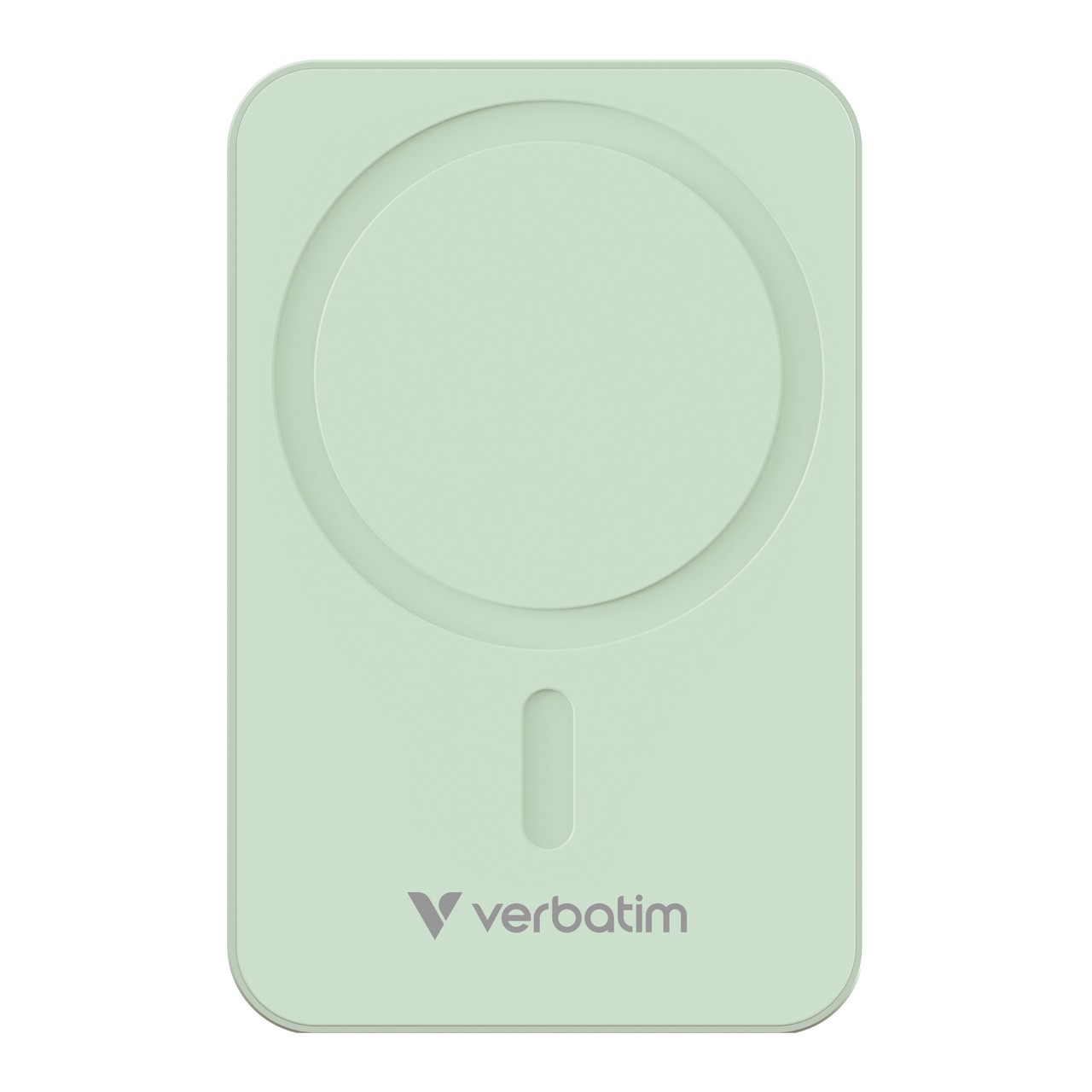 Магнитный беспроводной пауэрбанк Verbatim Charge'n'Go Essentials / 20000 mAh / Green photo 2