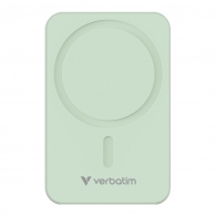 Магнитный беспроводной пауэрбанк Verbatim Charge'n'Go Essentials / 20000 mAh / Green thumbnav 2