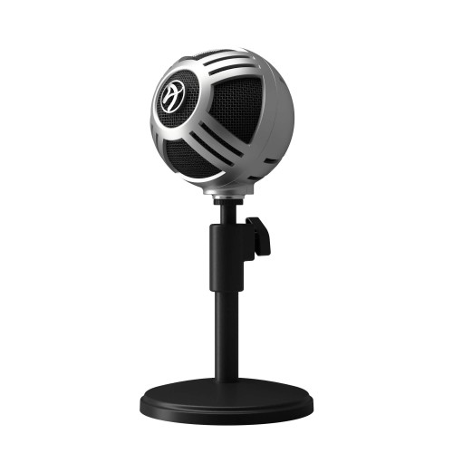 Microfon pentru Streaming AROZZI Sfera Pro, Silver photo 1