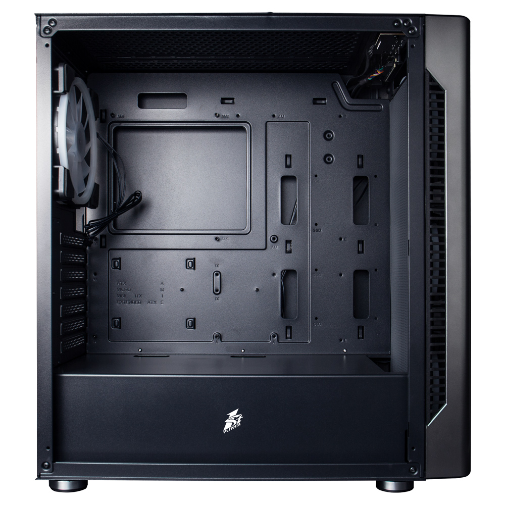 Carcasa 1STPLAYER DX / no PSU / Side-Window / 4x140mm / EATX / Silver photo 4