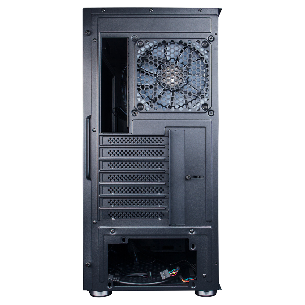 Carcasa 1STPLAYER DX / no PSU / Side-Window / 4x140mm / EATX / Silver photo 6