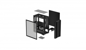 Корпус DEEPCOOL CC560 LIMITED V2 / w/oPSU / Side-Window / ATX / Black thumbnav 9