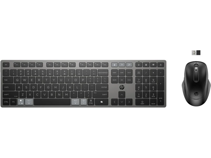 Tastatura si mouse Multi-Device Wireless reincarcabil HP 725