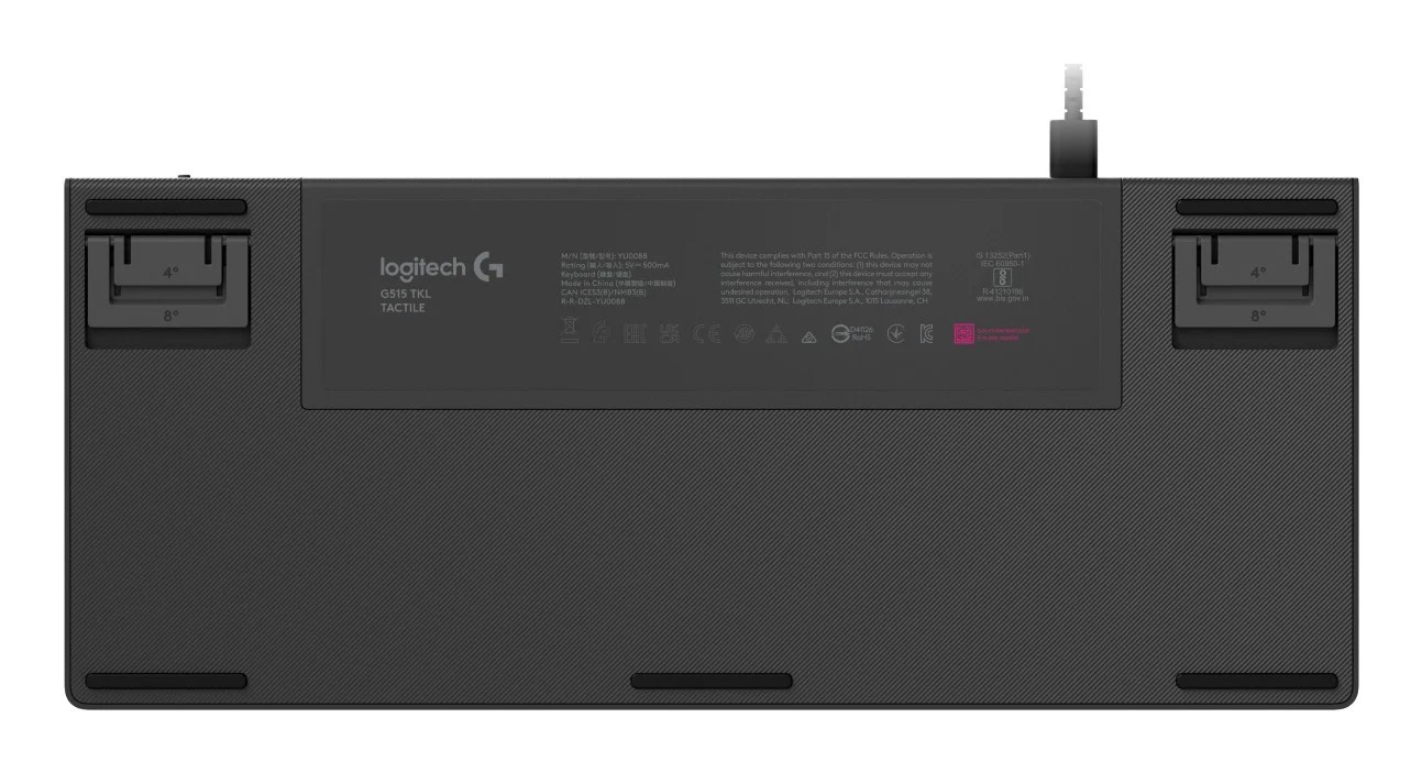 Игровая Клавиатура Logitech G515 TKL / USB / Black photo 6