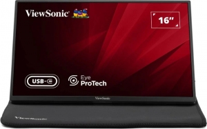 15.6” Monitor Portabil VIEWSONIC VA1650 + Sleeve Case / 7ms / Black thumbnav 2
