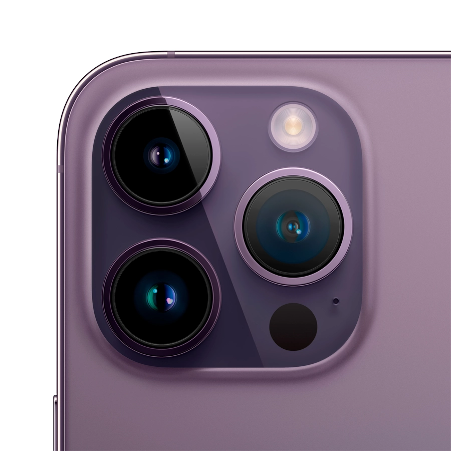 Smartphone iPhone 14 Pro 256GB Deep Purple (Refurbrished) Class A photo 3