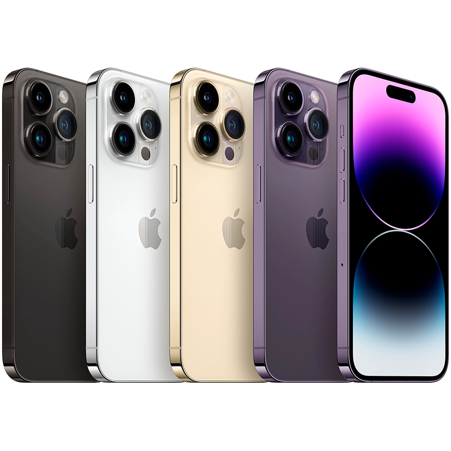 Smartphone iPhone 14 Pro 256GB Deep Purple (Refurbrished) Class A photo 4