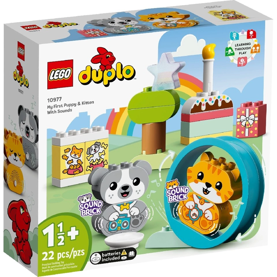 Lego Duplo 10977 My First Puppy & Kitten With Sounds
