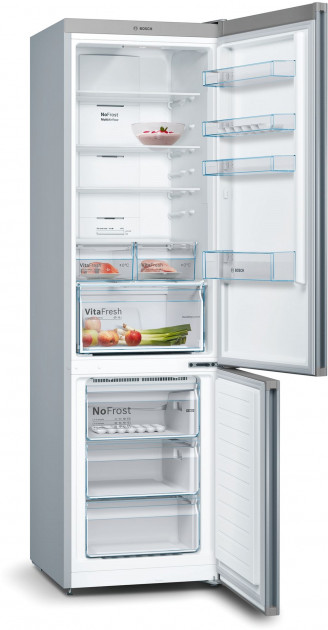 Frigider cu doua usi Bosch KGN39XI326 / 366 l / 203 cm / F / Inox photo 3