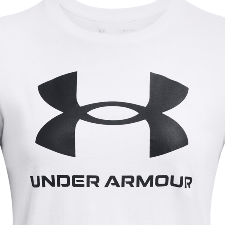 Tricou Under Armour LIVE SPORTSTYLE GRAPHIC SSC XXL Alb Femei photo 3