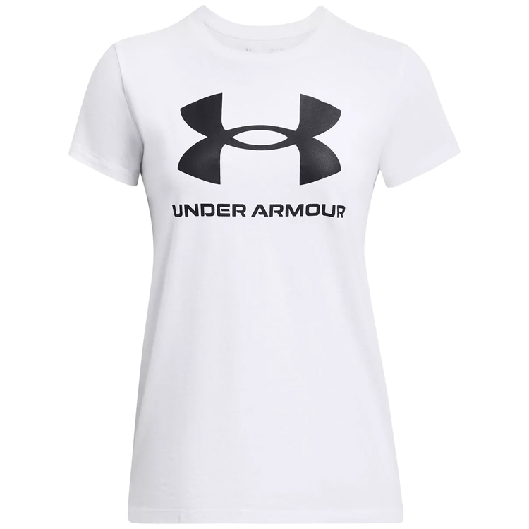 Tricou Under Armour LIVE SPORTSTYLE GRAPHIC SSC XXL Alb Femei photo 4