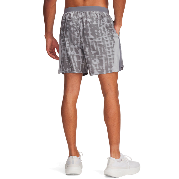 Шорты мужские Under Armour UA LAUNCH 7 PRINT SHORTS L Серый photo 3