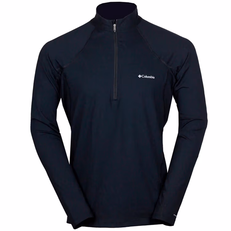 Футболка с длинным рукавом термобелье Columbia Midweight Stretch Long Sleeve Half Zip