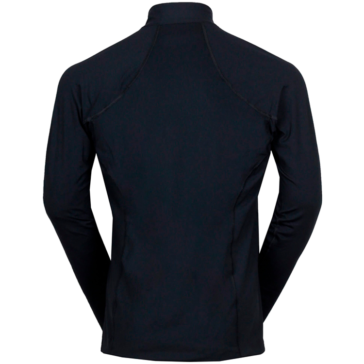 Футболка с длинным рукавом термобелье Columbia Midweight Stretch Long Sleeve Half Zip L Черный Мужской photo 2